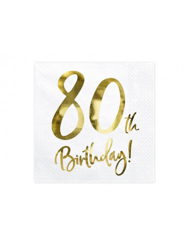 Serwetki na 90 urodziny