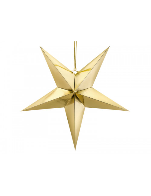 Gwiazda papierowa duża 70cm złota