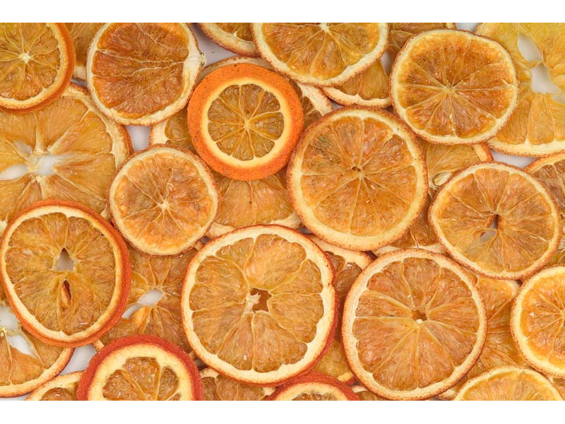 Susz dekoracyjny plastry pomarańczy