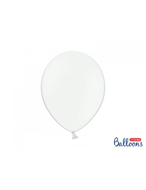 Balony Strong 30cm matowe - białe