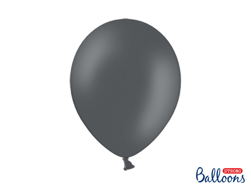 Balony Strong 30cm matowe - szare