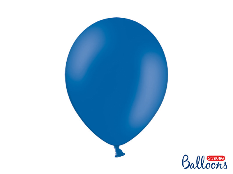 Balony Strong 30cm matowe - niebieskie