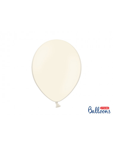 Balony Strong 30cm matowe - jasnokremowe