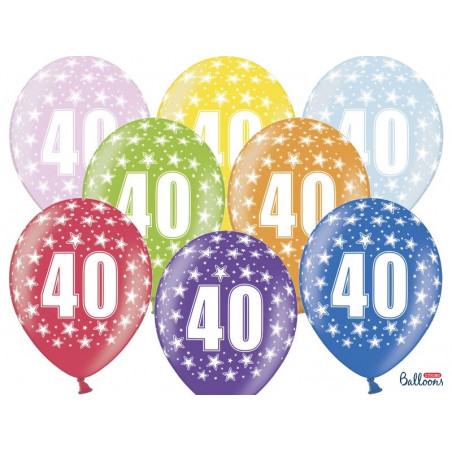 Balony metaliczne z nadrukiem 40