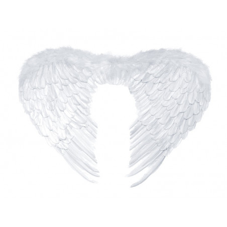 Skrzydła anioła białe z piórami duże